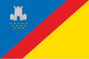 Прапор міста Алушта, Україна