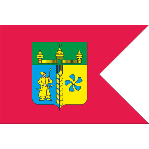 Флаг города Барвенково, Украина. Вариант-01 Флаг города Барвенково, Украина. Вариант-01