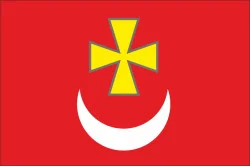 Прапор міста Борзна, Україна. Варіант-01 Прапор міста Борзна, Україна. Варіант-01