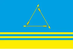 Прапор міста Долинська, Україна. Варіант-01 Прапор міста Долинська, Україна. Варіант-01