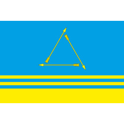 Флаг города Долинская, Украина. Вариант-01 Флаг города Долинская, Украина. Вариант-01