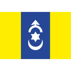 Прапор міста Дубно, Україна. Варіант-01