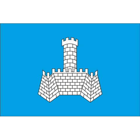 Флаг города Хмельник, Украина. Вариант-01