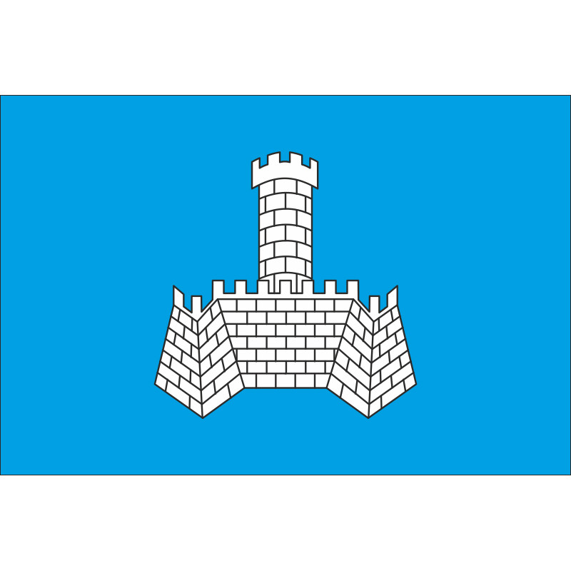 Прапор міста Хмільник, Україна. Варіант-01 Прапор міста Хмільник, Україна. Варіант-01