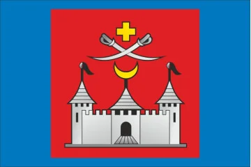Флаг города Хотин, Украина. Вариант-01