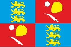 Прапор міста Жидачів, Україна. Варіант-01 Прапор міста Жидачів, Україна. Варіант-01
