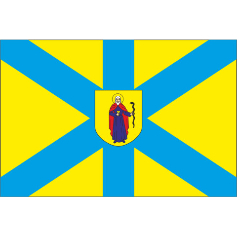 Флаг города Жолква, Украина. Вариант-01