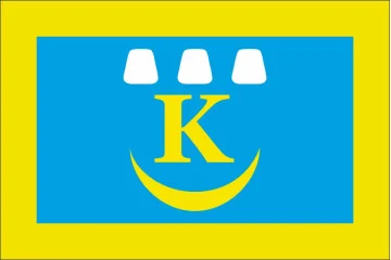 Флаг города Калуш, Украина. Вариант-01 Флаг города Калуш, Украина. Вариант-01