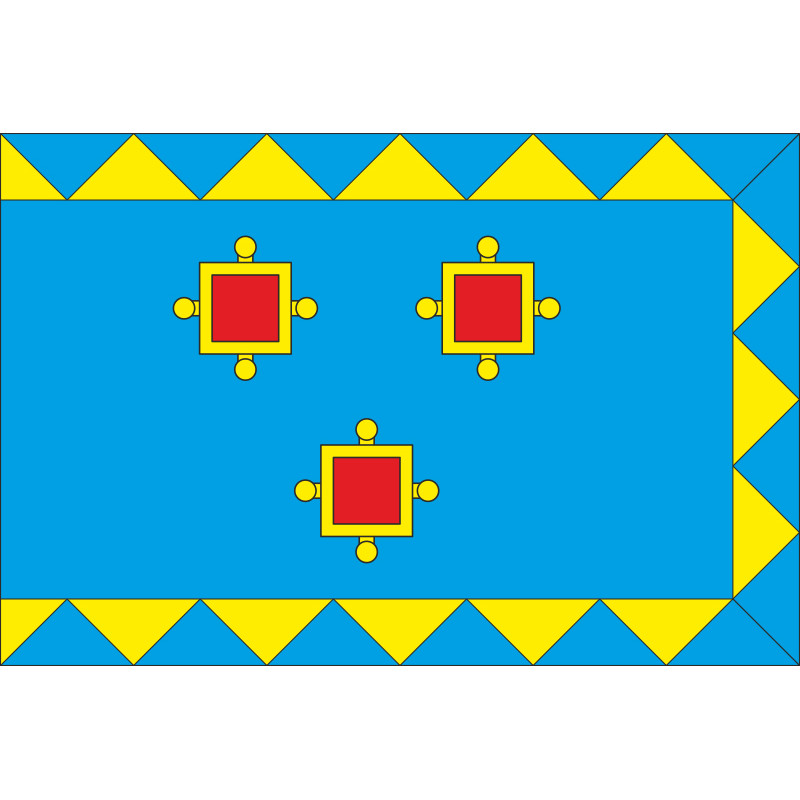 Прапор міста Кам'янка-Бузька, Україна. Варіант-01 Прапор міста Кам'янка-Бузька, Україна. Варіант-01