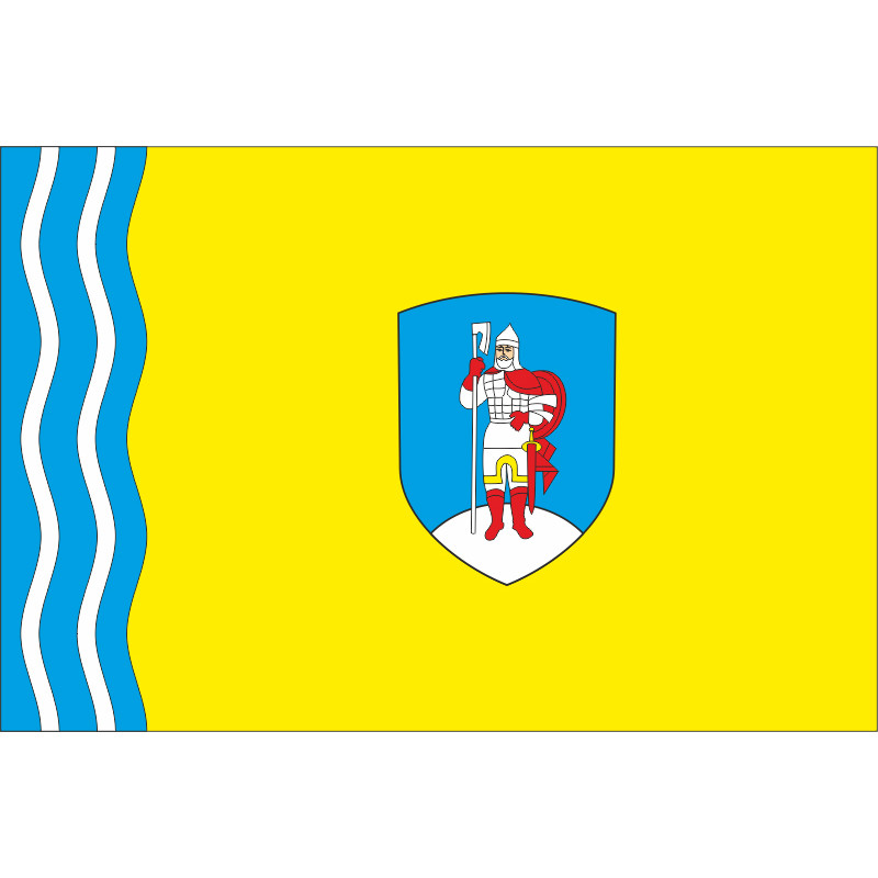 Прапор міста Канів, Україна. Варіант-01 Прапор міста Канів, Україна. Варіант-01