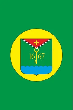 Флаг города Лиман (ст. Красный Лиман), Украина Флаг города Лиман (ст. Красный Лиман), Украина
