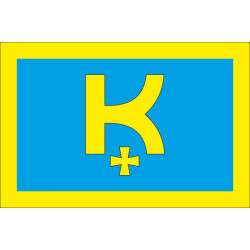 Прапор міста Комарно, Україна. Варіант-01 Прапор міста Комарно, Україна. Варіант-01