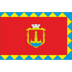 Прапор міста Корець, Україна. Варіант-01