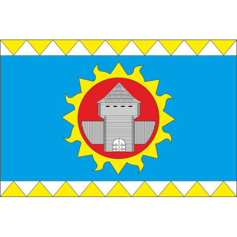 Флаг города Ладыжин, Украина. Вариант-01