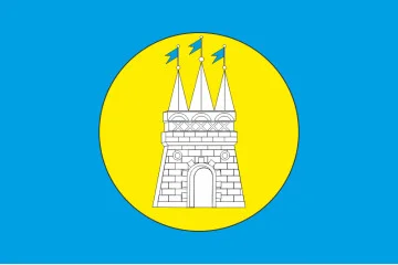 Флаг города Лохвица, Украина Флаг города Лохвица, Украина