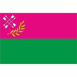 Прапор міста Лозова, Україна Прапор міста Лозова, Україна