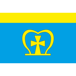 Прапор міста Мостиська, Україна. Варіант-01 Прапор міста Мостиська, Україна. Варіант-01