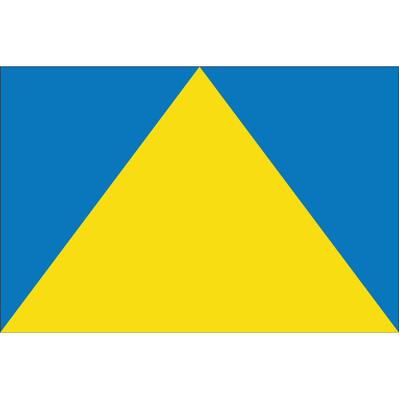 Прапор міста Новий Розділ, Україна. Варіант-01 Прапор міста Новий Розділ, Україна. Варіант-01