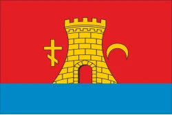 Флаг города Очаков, Украина. Вариант-01 Флаг города Очаков, Украина. Вариант-01