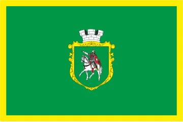 Флаг города Олевск, Украина. Вариант-01 Флаг города Олевск, Украина. Вариант-01