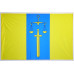 Прапор міста Овруч, Україна. Варіант-01