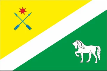 Флаг города Павлоград, Украина. Вариант-01 Флаг города Павлоград, Украина. Вариант-01