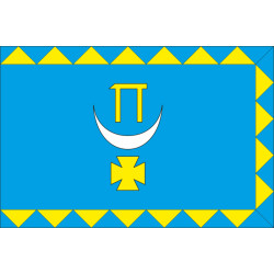 Прапор міста Підгайці, Україна. Варіант-01 Прапор міста Підгайці, Україна. Варіант-01