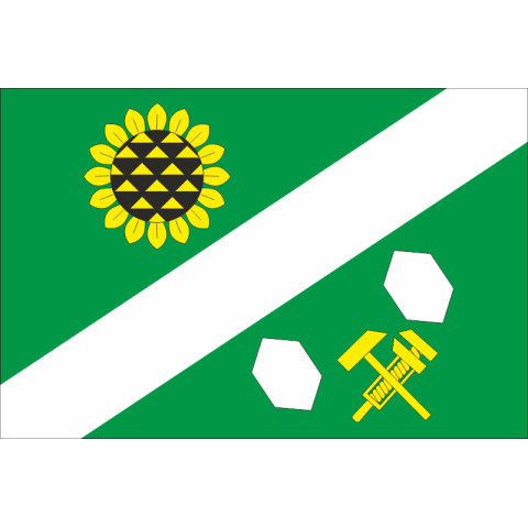 Флаг города Пологи, Украина. Вариант-01
