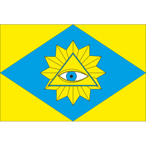 Флаг города Радехов, Украина. Вариант-01 Флаг города Радехов, Украина. Вариант-01