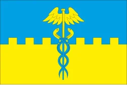 Прапор міста Рава-Руська, Україна. Варіант-01 Прапор міста Рава-Руська, Україна. Варіант-01