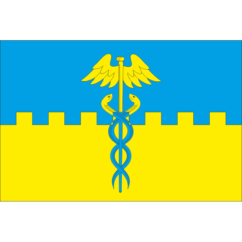 Прапор міста Рава-Руська, Україна. Варіант-01 Прапор міста Рава-Руська, Україна. Варіант-01