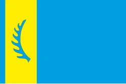 Прапор міста Рогатин, Україна Прапор міста Рогатин, Україна