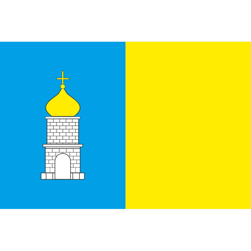 Прапор міста Рудки, Україна. Варіант-01 Прапор міста Рудки, Україна. Варіант-01