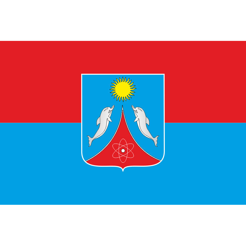 Прапор міста Щолкіне, Україна Прапор міста Щолкіне, Україна