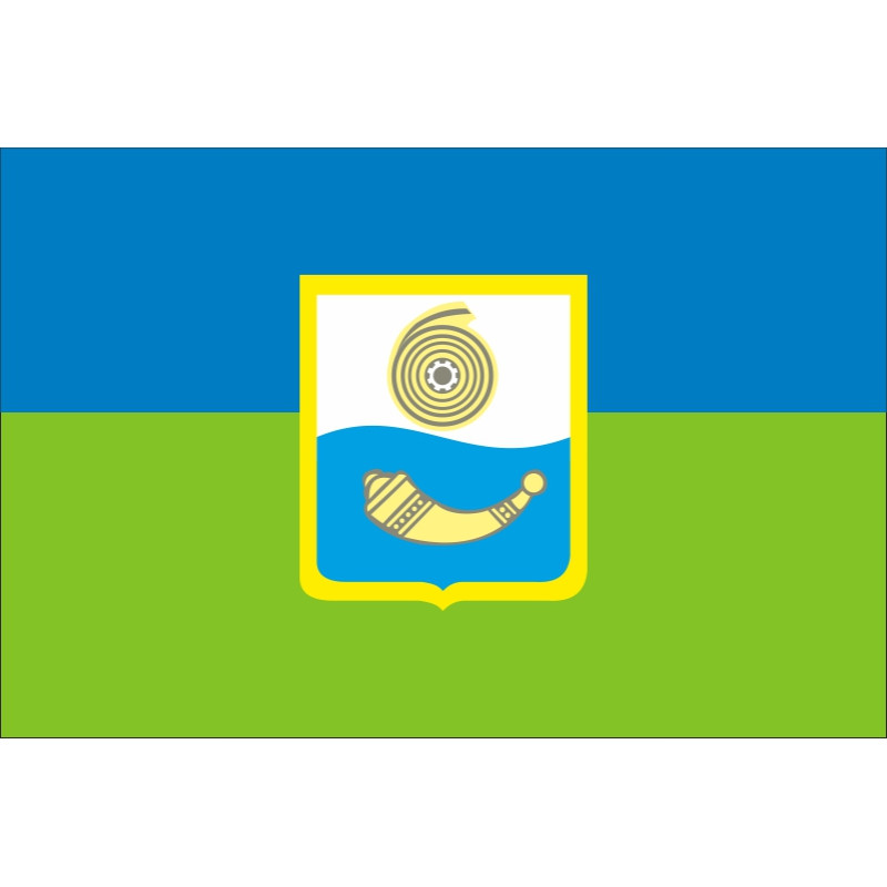 Прапор міста Шостка, Україна Прапор міста Шостка, Україна