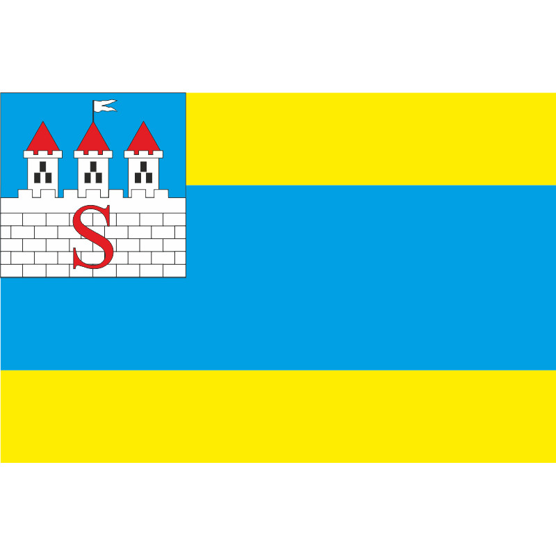 Прапор міста Снятин, Україна Прапор міста Снятин, Україна