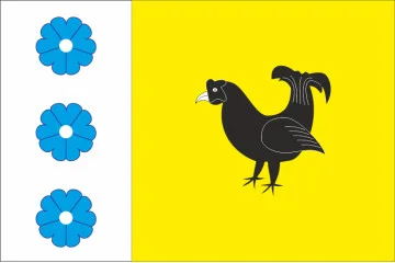 Прапор СМТ Стара Вижівка, Україна. Варіант-02