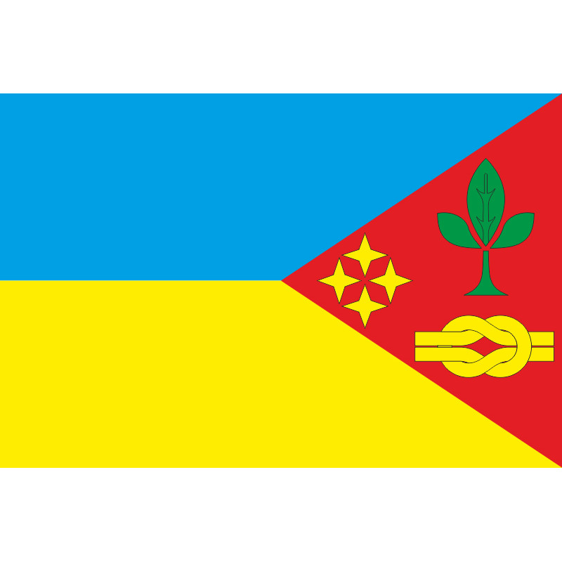 Прапор міста Таврійськ, Україна Прапор міста Таврійськ, Україна