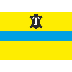 Флаг города Тысменица, Украина. Вариант-01 Флаг города Тысменица, Украина. Вариант-01