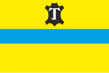 Флаг города Тысменица, Украина. Вариант-01 Флаг города Тысменица, Украина. Вариант-01