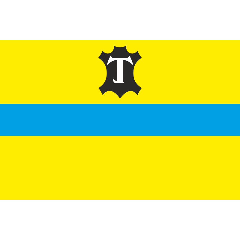 Прапор міста Тисмениця, Україна. Варіант-01 Прапор міста Тисмениця, Україна. Варіант-01