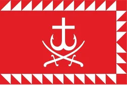Прапор міста Вінниця, Україна. Варіант-01 Прапор міста Вінниця, Україна. Варіант-01