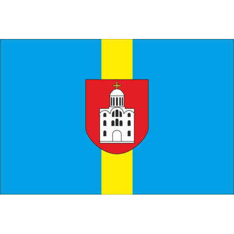 Флаг города Владимира, Украина. Вариант-01