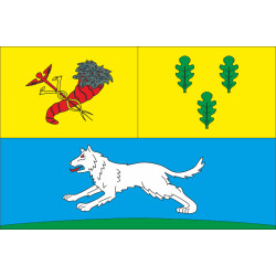 Прапор міста Вовчанськ, Україна. Варіант-01 Прапор міста Вовчанськ, Україна. Варіант-01