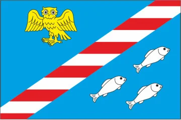 Флаг города Заставна, Украина. Вариант-01 Флаг города Заставна, Украина. Вариант-01