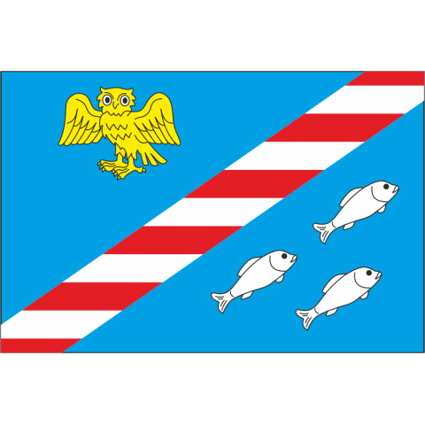 Флаг города Заставна, Украина. Вариант-01 Флаг города Заставна, Украина. Вариант-01