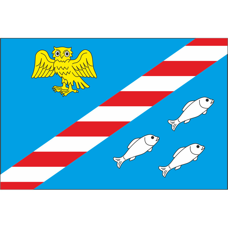 Флаг города Заставна, Украина. Вариант-01 Флаг города Заставна, Украина. Вариант-01