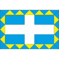 Прапор міста Збараж, Україна. Варіант-01