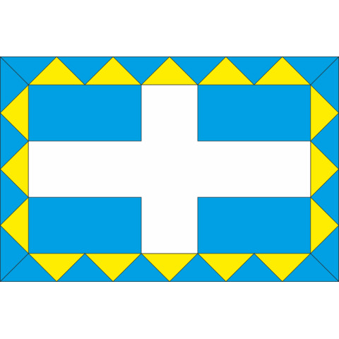 Флаг города Збараж, Украина. Вариант-01 Флаг города Збараж, Украина. Вариант-01