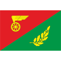Прапор міста Знам'янка, Україна. Варіант-01 Прапор міста Знам'янка, Україна. Варіант-01